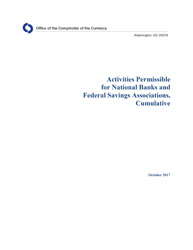 Activities Permissible for National Banks and Federal Savings Associations