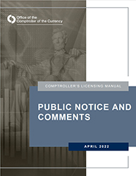 Licensing Manual: Public Notice and Comments Cover Image